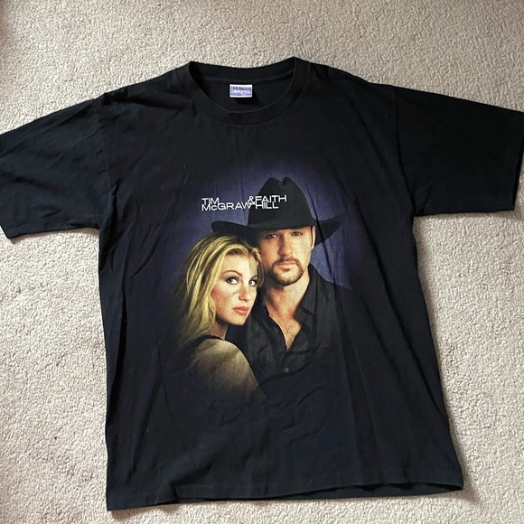 Tim McGraw & Faith Hill Soul 2 Soul Tour Tee From 2000 - Picture 2 of 8